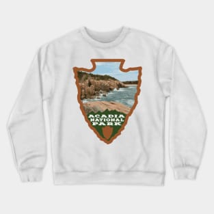 Acadia National Park arrowhead Crewneck Sweatshirt